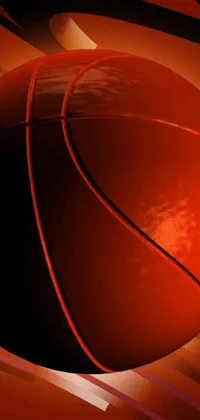 Basketball Ball Live Wallpaper by Paul Davis is a striking digital rendering of a fire red basketball court with amazing 256 x 256 pixel quality