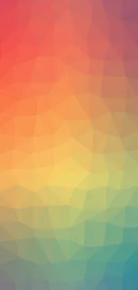 Looking for a unique and modern live wallpaper for your phone? Check out this colorful low polygonal background featuring vector art by Andrei Kolkoutine