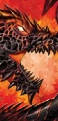 Orange Sleeve Mythical Creature Live Wallpaper