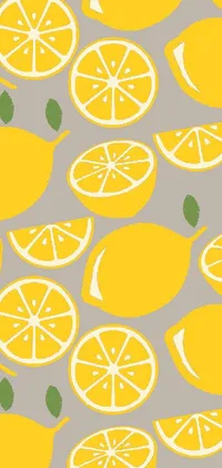 Add some zest to your phone with the Lemon Stack live wallpaper