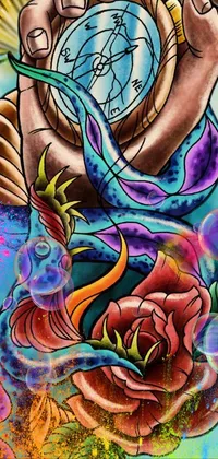 Organism Art Art Paint Live Wallpaper