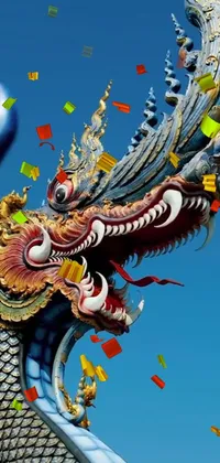 Organism Art Chinese Architecture Live Wallpaper