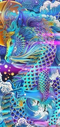 Fantasy Color Dragon  Live Wallpaper