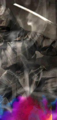 Organism Art Smoke Live Wallpaper
