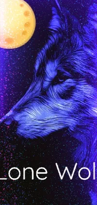 Lone Wolf 🐺 Live Wallpaper