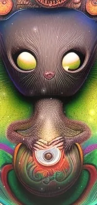 Organism Felidae Art Live Wallpaper