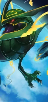 rayquaza hd iPhone Wallpapers Free Download