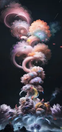 Organism Underwater Fluid Live Wallpaper