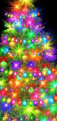 Outdoor Colorful Light Live Wallpaper