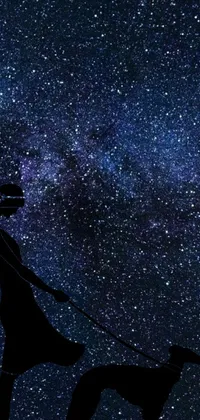 Outdoor Night Astronomy Live Wallpaper