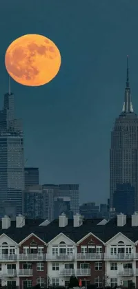 Outdoor Sky Moon Live Wallpaper