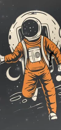 Outerwear Astronaut Sleeve Live Wallpaper