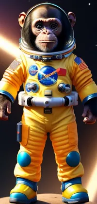 Outerwear Astronaut Toy Live Wallpaper