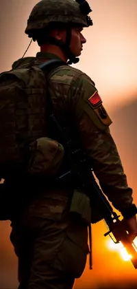 Outerwear Ballistic Vest Helmet Live Wallpaper