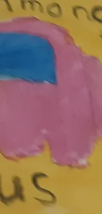 Paint Art Paint Pink Live Wallpaper