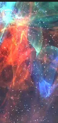 Paint Nebula Organism Live Wallpaper