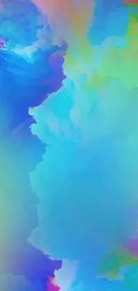 Painting Abstract Rainbow Live Wallpaper