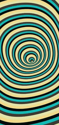 This exquisite phone live background features a stunning, computer-generated image of a spiral in abstract illusionism style