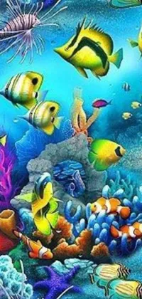 Painting Art Underwater Live Wallpaper