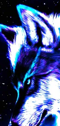If you're looking for a captivating wallpaper that is sure to make your phone stand out, this wolf-live wallpaper is the perfect choice