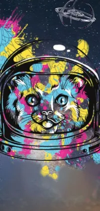 Painting Cat Felidae Live Wallpaper