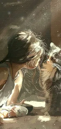 Painting Felidae Whiskers Live Wallpaper
