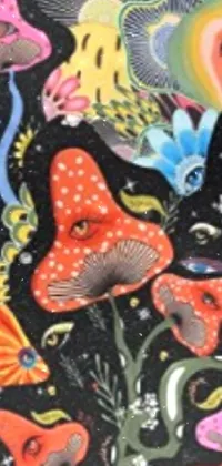 Painting Petal Art Live Wallpaper