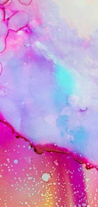Get mesmerized by the iridescent soapy bubbles in this phone live wallpaper