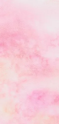 Add a touch of femininity to your mobile device with this stunning live wallpaper! The pink watercolor design sits beautifully against a textured paper background, creating a peaceful and calming effect