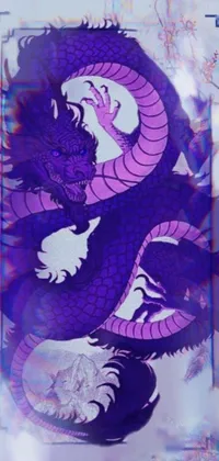 Painting Purple Violet Live Wallpaper