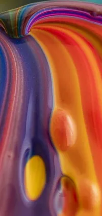 Experience a stunning abstract design with an exquisite live wallpaper for your phone
