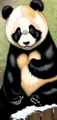 Panda Carnivore Toy Live Wallpaper
