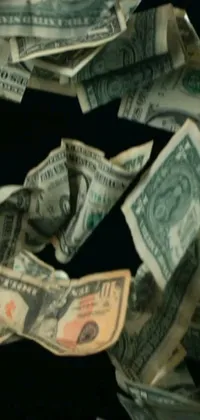 Paper Banknote Cash Live Wallpaper