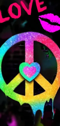 Peace Symbols Font Symbol Live Wallpaper