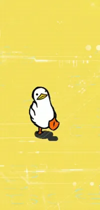 Penguin Cartoon Font Live Wallpaper