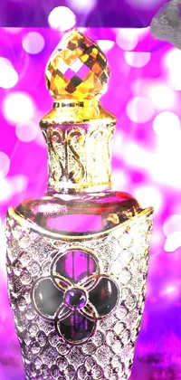 Perfume Drinkware Purple Live Wallpaper