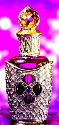 Perfume Purple Body Jewelry Live Wallpaper