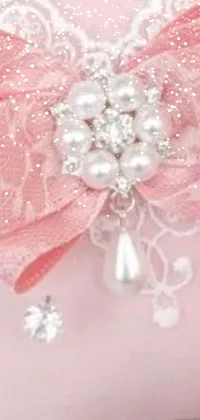 Petal Embellishment Pink Live Wallpaper