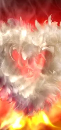 Petal Feather Tail Live Wallpaper