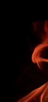 Experience the hypnotic beauty of fire on your phone screen with this stunning live wallpaper