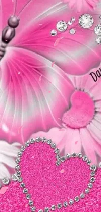 Petal Organism Pink Live Wallpaper