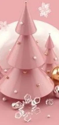 Petal Pink Dress Live Wallpaper