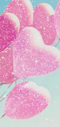Petal Pink Party Supply Live Wallpaper