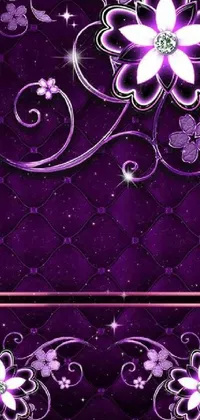 Petal Pink Purple Live Wallpaper