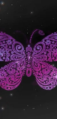 Petal Pink Purple Live Wallpaper