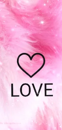 Introducing the gorgeous "love fur" phone live wallpaper
