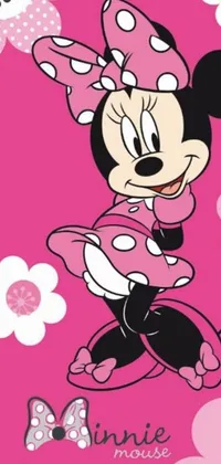This live wallpaper features a bright and colorful pop art-style illustration by Disney