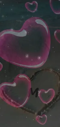 Petal Purple Organism Live Wallpaper