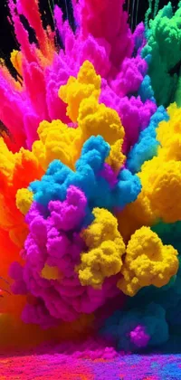 Color Bomb Explosion iPhone Wallpaper - iPhone Wallpapers : iPhone  Wallpapers in 2023