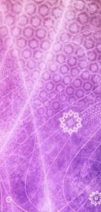 Get ready for a mesmerizing display with this highly detailed live wallpaper! It features a beautiful purple and white gradient background, adorned with dancing snowflakes and stippling that adds depth and texture to the image